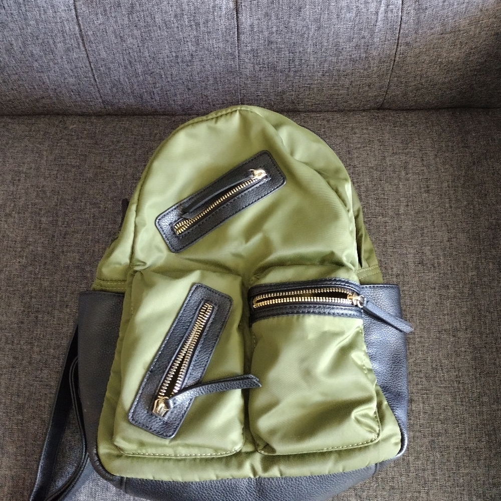 Green Mini book bag